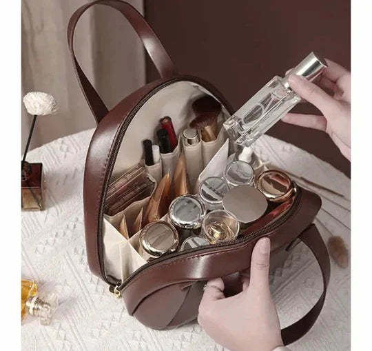 Portable Girl Makeup Hand Bag