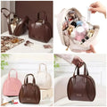 Portable Girl Makeup Hand Bag