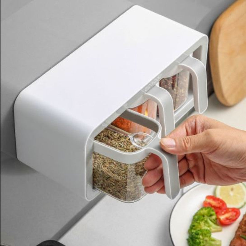 ECOCO Wall Mount Spice Rack Organizer