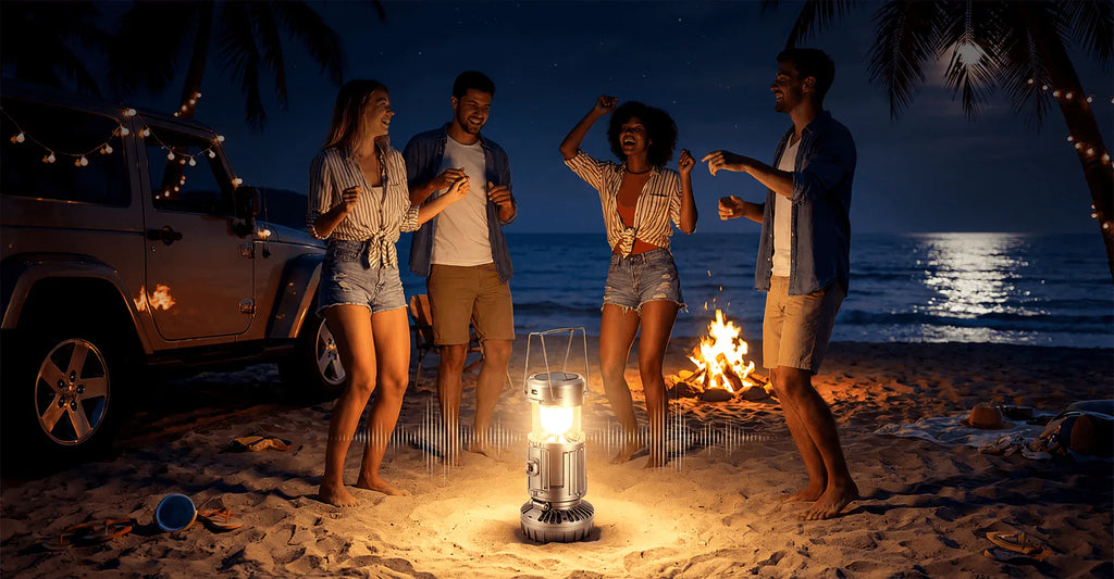 3 IN 1 PORTABLE SOLAR LATERN + FAN + POWER BANK
