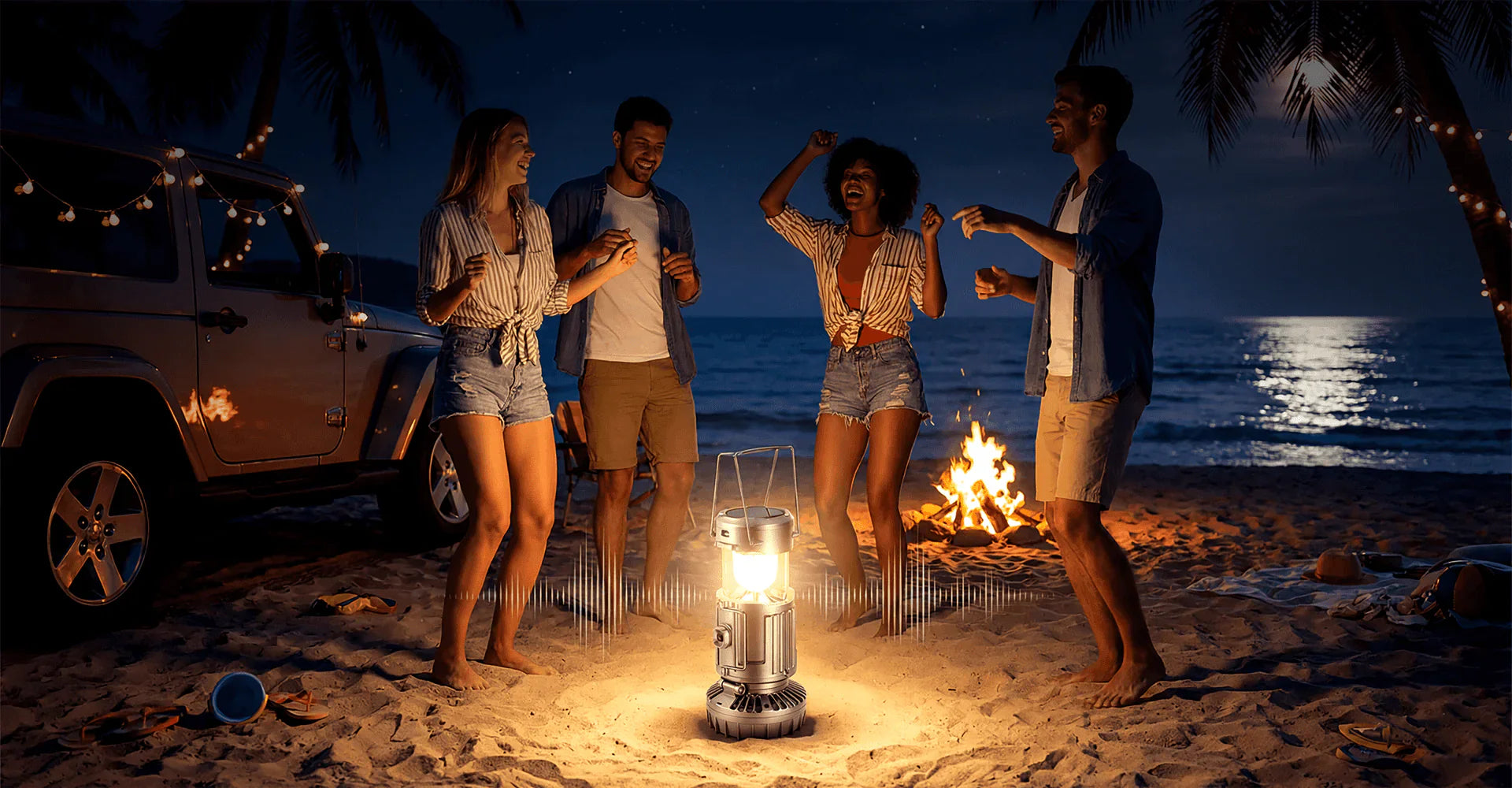 3 IN 1 PORTABLE SOLAR LATERN + FAN + POWER BANK