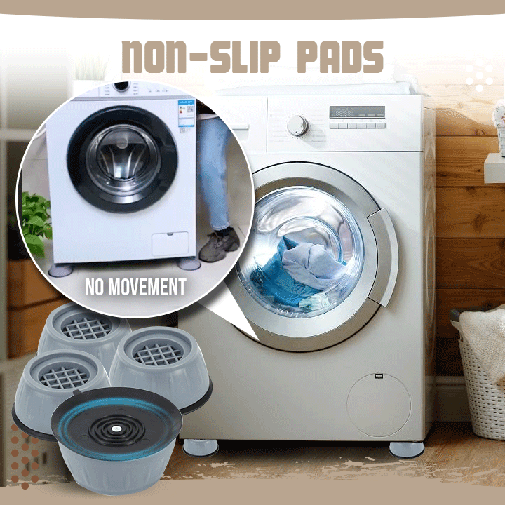 Anti Vibration Washing Machine Pads - (PACK OF 4)