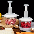 Multifunctional Manual Hand Push Chopper and Mixer