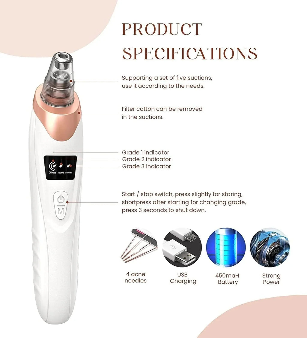 5-in-1 Blackhead Remover Vacuum