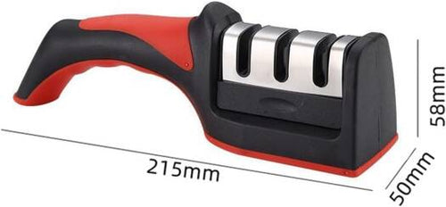 3-Stage Knife Sharpener – Repair, Sharpen & Polish