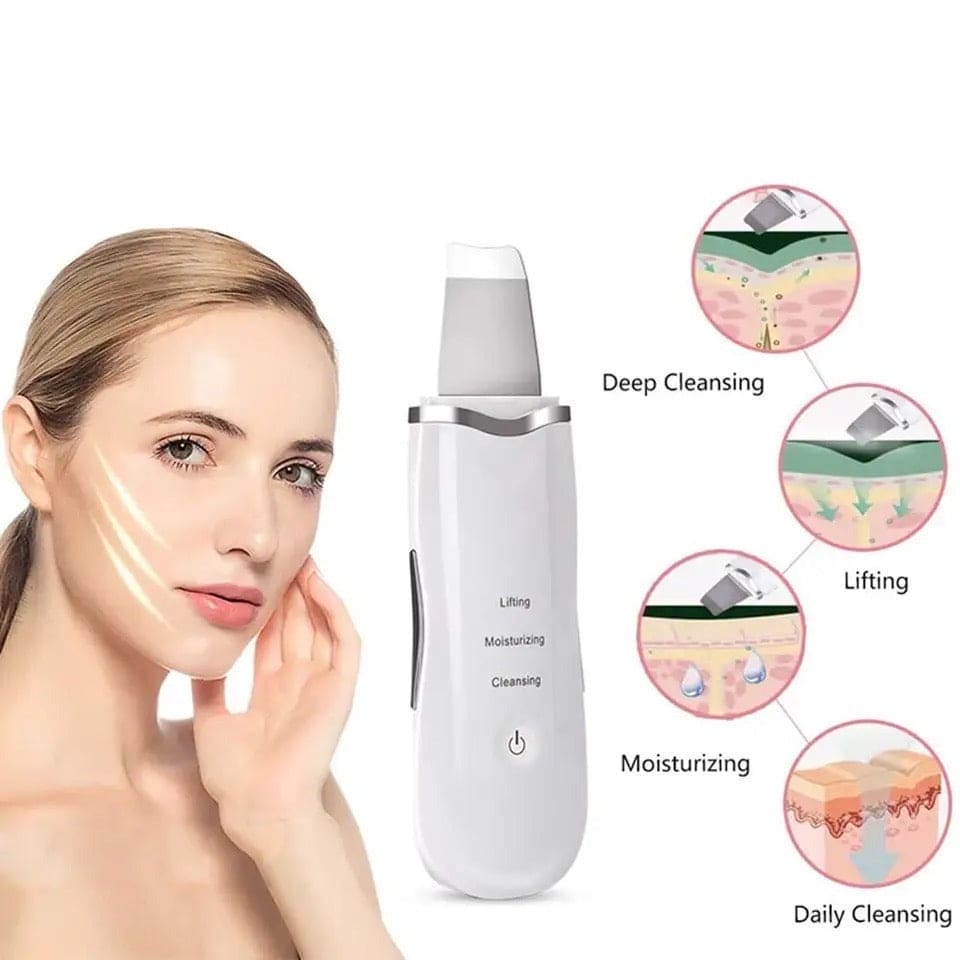 Shovel Skin Scrubber, Deep Vibrate Facial Cleaner