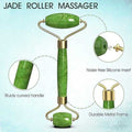 Natural Marble Jade Roller & Gua Sha Set – 2-in-1 Facial Massager Kit