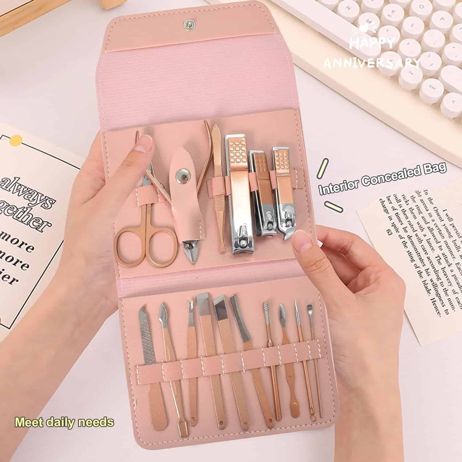 16 PCS Multipurpose Grooming Manicure Kit