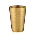 Golden Hammered Glass