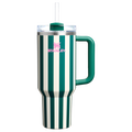 Stanley Quencher H2.0 Flowstate™ Tumbler | 40 OZ - Emerald Cabana Gloss