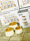 Elegant Ceramic Canisters – Set of 3