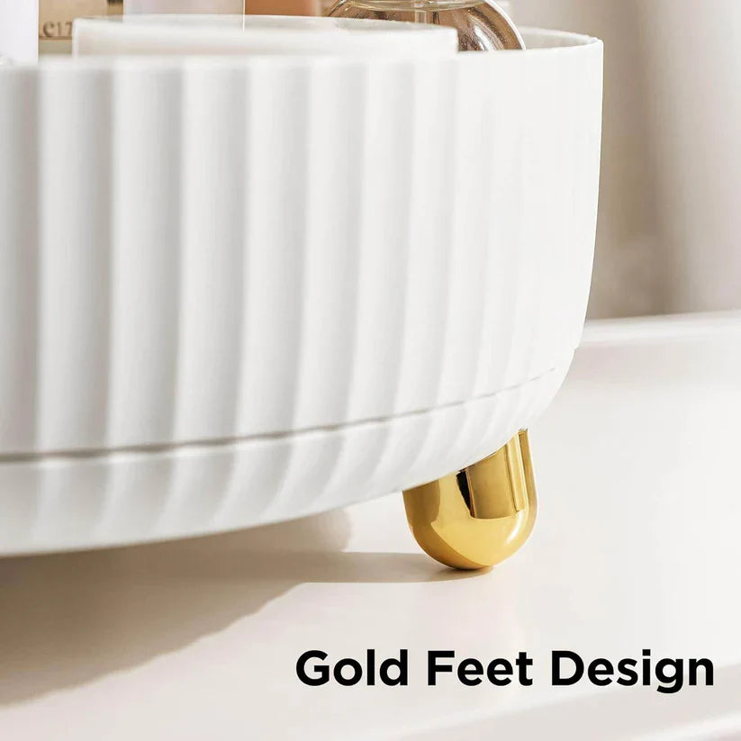 360° Rotating Makeup Organizer