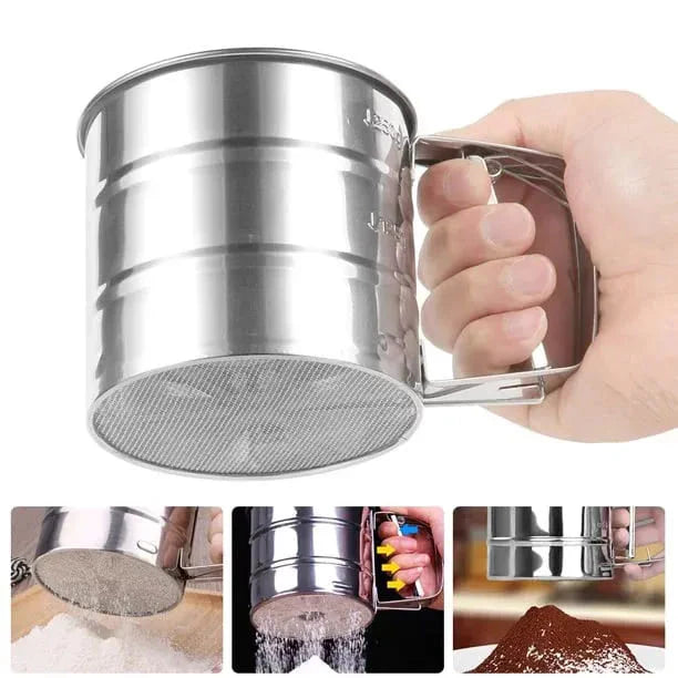 Premium Stainless Steel Flour Sifter