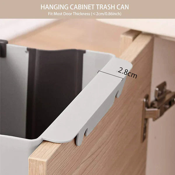 Wall Mounted Foldable Kitchen Trash Can