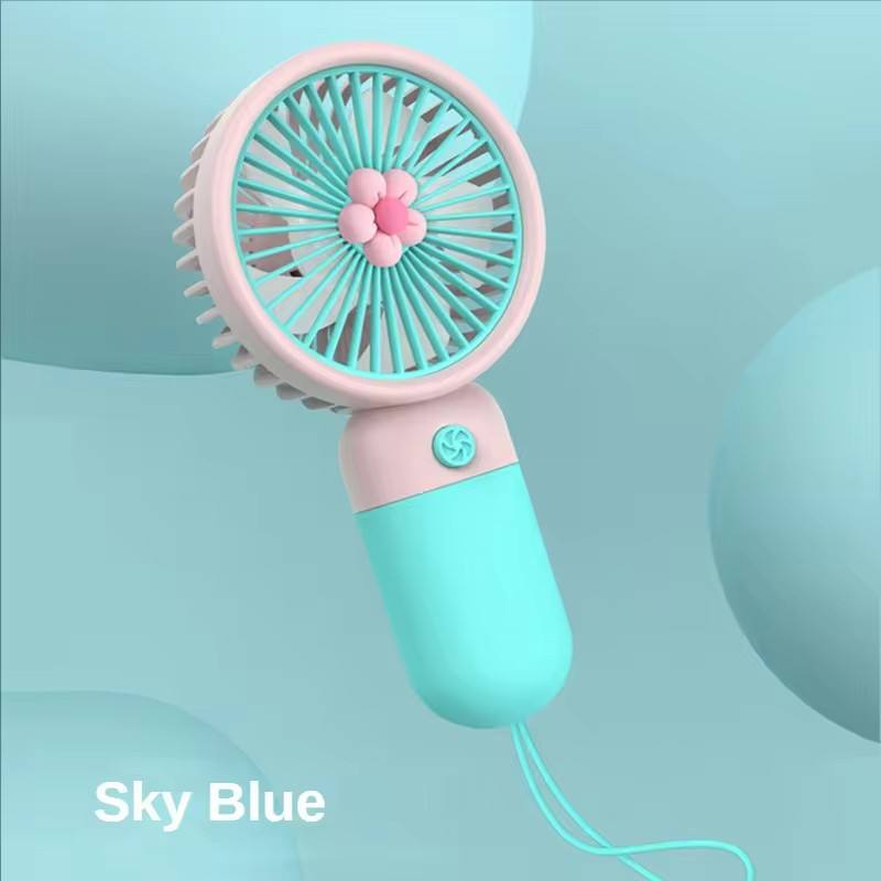 Mini Floral Handheld Fan