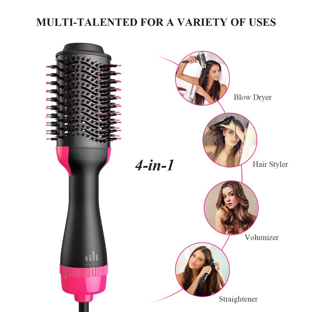One Step Hot Air Brush (Dryer + Styler)