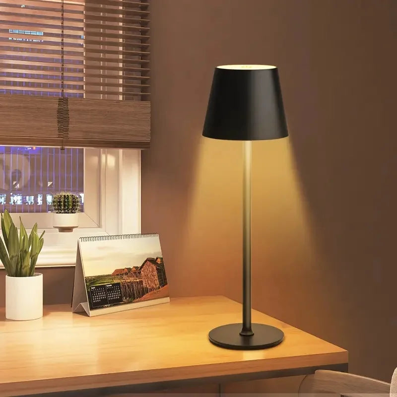 Luxury Metal Rechargeable Tap Lamp – Premium Quality