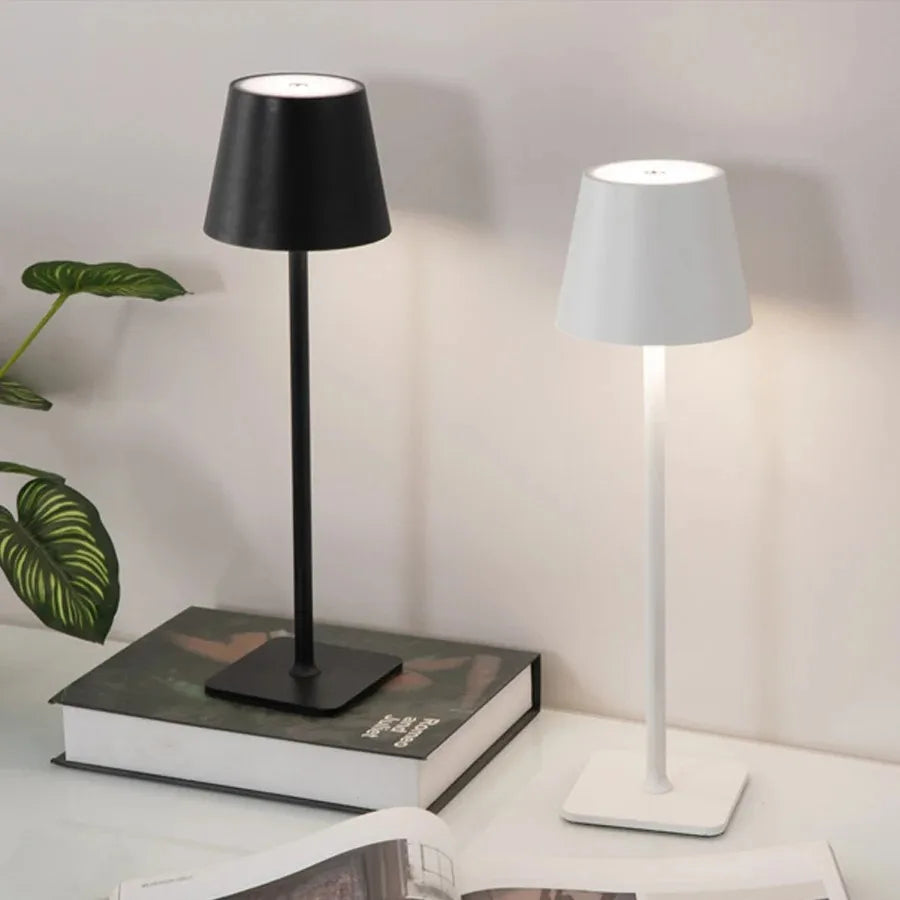 Luxury Metal Rechargeable Tap Lamp – Premium Quality