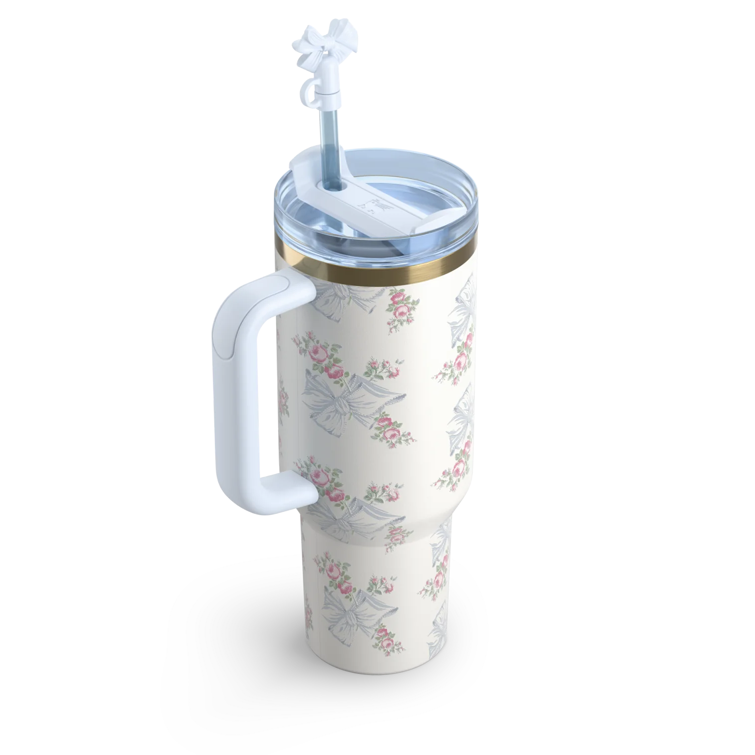The Stanley x LoveShackFancy Holiday Quencher | 40 OZ - Blue