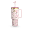 The Stanley x LoveShackFancy Holiday Quencher | 40 OZ - Pink