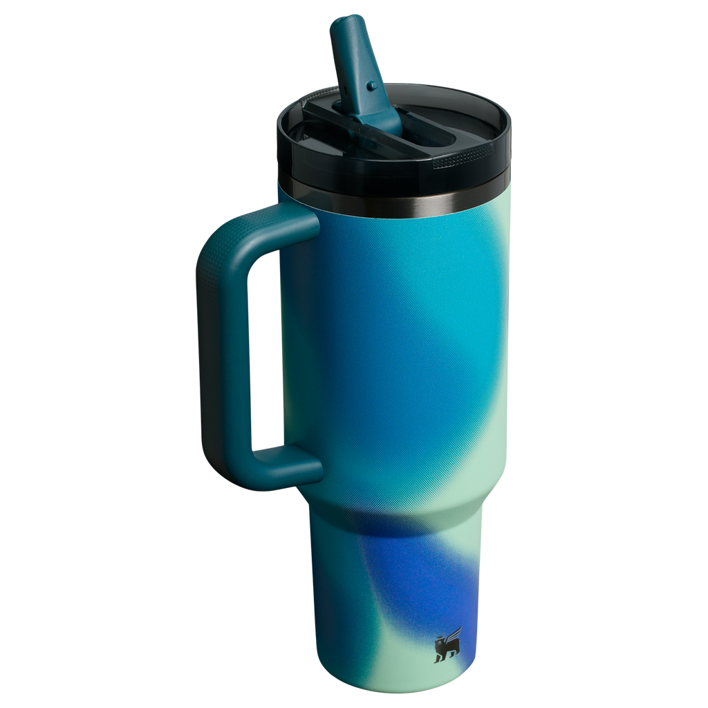 Stanley Frequency Quencher H2.0 FlowState™ Tumbler - Costal Teal Motion