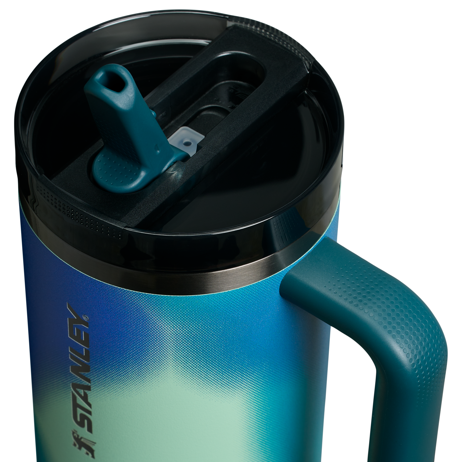 Stanley Frequency Quencher H2.0 FlowState™ Tumbler - Costal Teal Motion