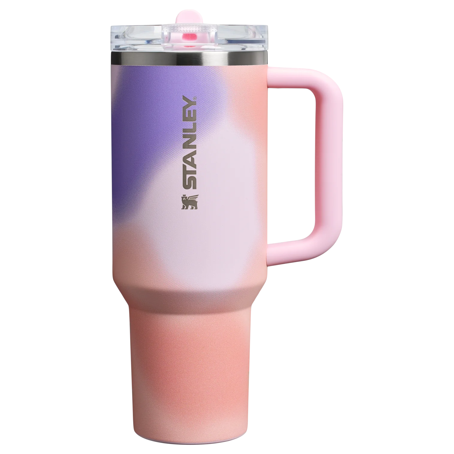 Stanley New Frequency Quencher ProTour Flip Straw Tumbler | 40 OZ - Rose Petal Motion