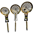 Stainless Steel Fry Strainer – Golden & Silver