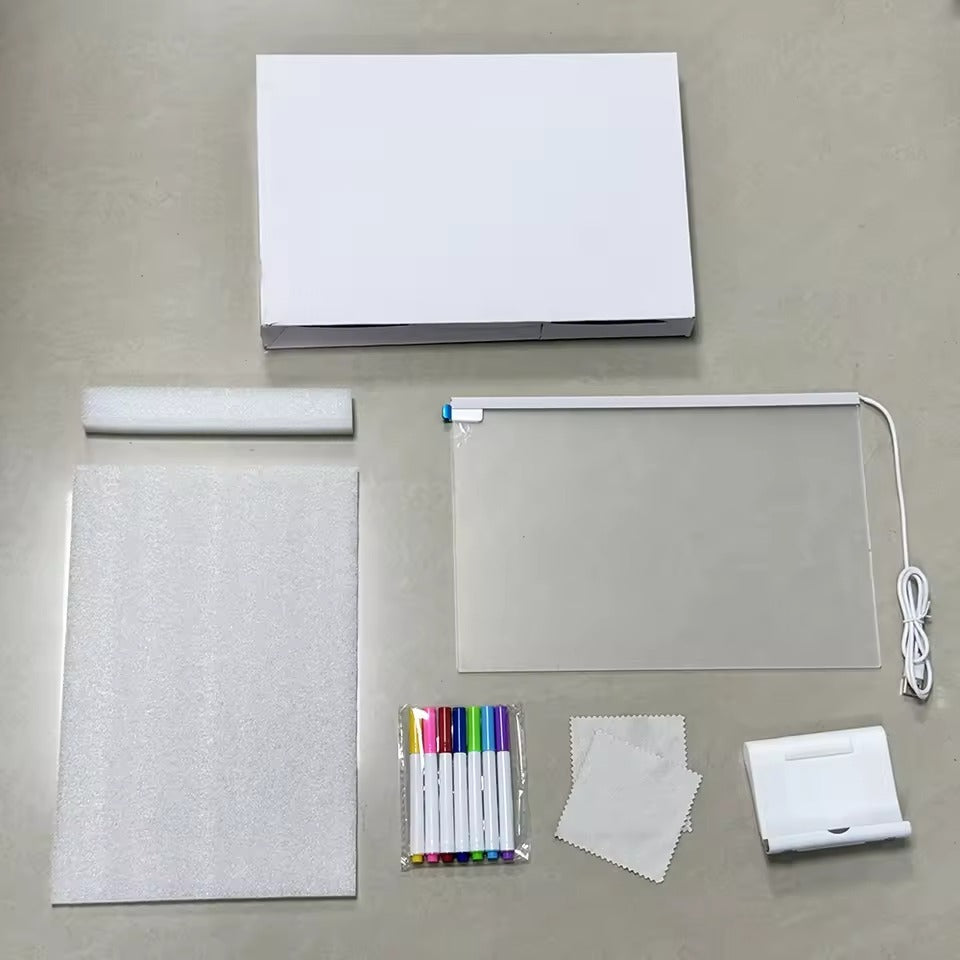 LED Glow Drawing Board for Kids!