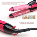 2-in-1 Hair Straightener & Curler – Ceramic Styling Tool