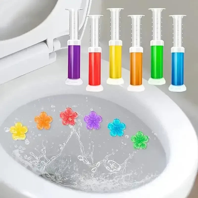 Toilet Fragrance Cleaner Gel | Long-Lasting Deodorant & Air Freshener