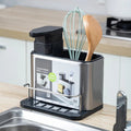3-in-1 Stainless Steel Kitchen Sink Organizer
