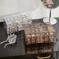 72-Grid Transparent Jewellery Box