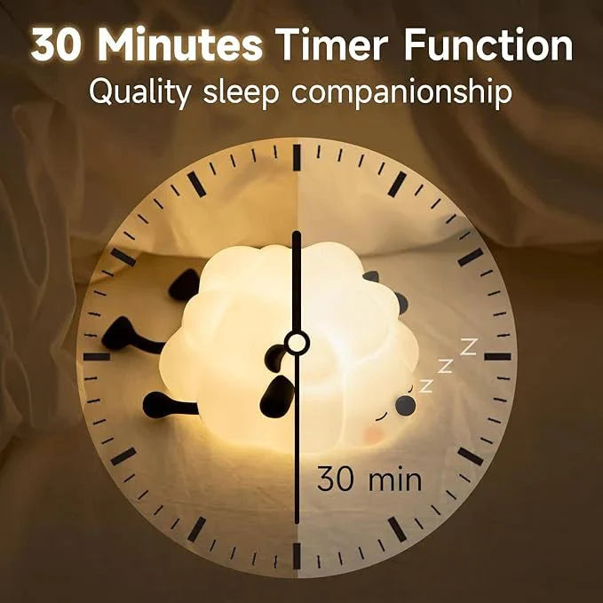 Sheep Silicone Night Light for Kids